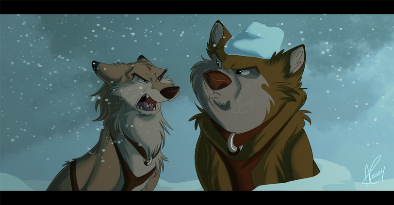 Screencap redraw from Universal&#39;s &quot;Balto.&quot; (1995) I own nothing in this piece except for the artwork, all characters (c) Universal.